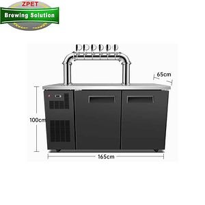 [Hot Item] Two Taps Draft Beer Machines Beer Cooler Refeigerate Beer Machine for Brewpub