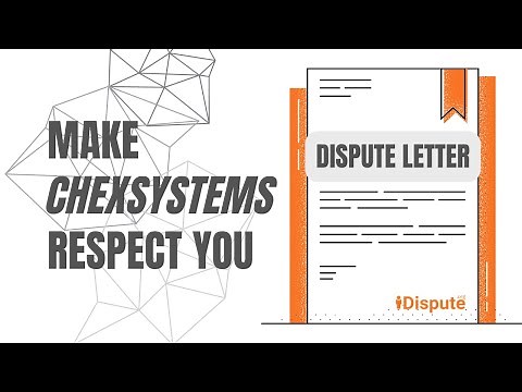 ChexSystems: How to Write Credit Report Dispute Letter & Send Via Certified Mail Like a Pro!