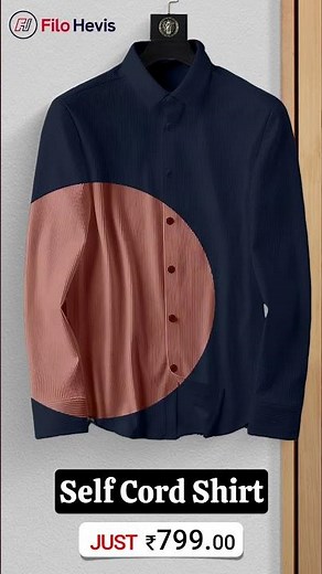 Self Cord Shirt | Filo Hevis | Shirt for Men's | Men's Wear Clothing | Shop Now | Order Now |
