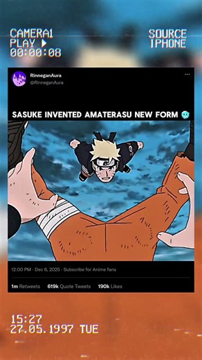 Sasuke invented amaterasu new form 🥶 #shorts #naruto #narutoshippuden