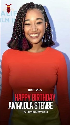 Happy 27th Birthday Amandla Stenberg! 🎂 | From "The Hunger Games" to "The Acolyte" #happybirthday