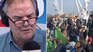 Matt Frei Confronts London Bridge Protester For Forgetting Why She Was There | LBC