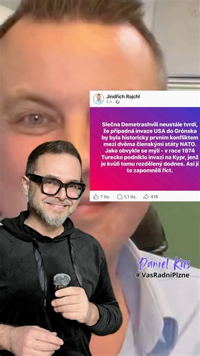 Jindra "Jsemprávník" Rajchl se jako obvykle mýlí.🙈🤣Kouzelník demagogie. Mluví pravdu a přitom lže. #VasRadniPlzne | Daniel Kůs - Váš radní Plzně