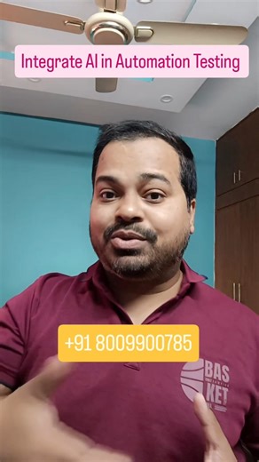 Automation Testing + AI = Smart Career Move 🚀 #aifortesters #automationtesting #AI #selenium