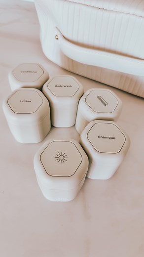 599K views · 736 reactions | ❗️Restocked❗️makeup bag and beige travel containers. Type: BAG in comments and I will DM you these travel favorites. You must be following me to receive the link. If you do not receive the link right away you can shop from my website and tap on any photo to shop or from my Amazon Store idea list: TRAVEL ESSENTIALS #travelessentials #amazonfinds #makeupbag #travelmakeup #toiletrybag #packwithme #amazonmusthaves #makeuporganizer | Brooke's Buys | Facebook