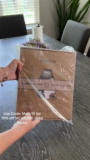 Our new favorite sleep sack. Get yours today, shop 🔗 in my bio. Use code MACY10 for 10% off all lovesacks! @Woolino #fyp #woolino #woolinobaby #woolinopartner #ad #sleepsack #bestsleepsack #safesleep #motherhood