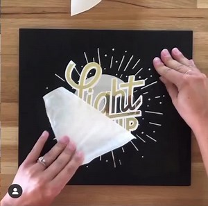 Light it up! #satisfying #vinylvideo #processvideo #vinyldecals #vinylstickers #cricutcrafts #craft #typography #handdrawn