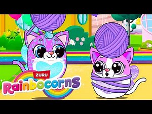 Playtime with the Kittycorns! 🐱🌈 | Cute Unicorn Cartoons for Girls | Animation for Kids