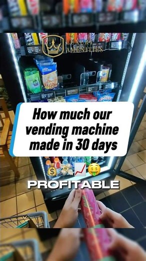Real vending machines numbers. Data matters more than guessing📈