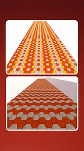 194 reactions | Asian Hexagon: Interlocking pavers that create a...