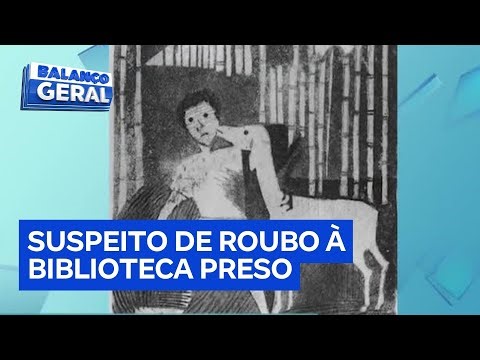 São Paulo police arrest one of the suspects in the theft of artwork from the Mário de Andrade Lib...