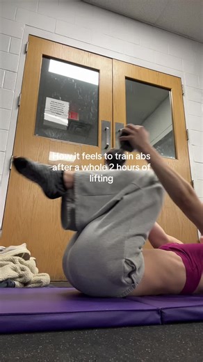 Experiencing Abs Training After Intense Lifting