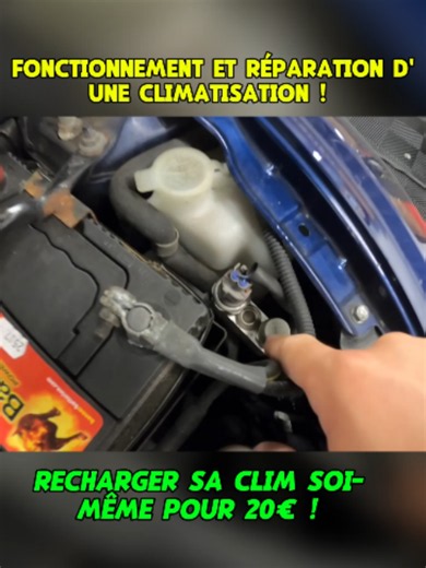Recharger la climatisation auto soi‑même pour 20€ — fonctionnement et réparation