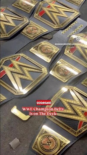 From Raw Metal to Gold | Making the WWE Championship Belt