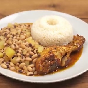 Adobo de pollo con frijol castilla 😍🤤👌 | Como en casa de Mamá