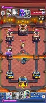 ジャイさんでクロス受け #clashroyale #クラロワ