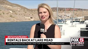 Lake Mead, Calville Bay expect a surge in activities Memorial Day Weekend including boating. Cassie Mlynarek - FOX5 Las Vegas Reporter has more. | FOX5 Las Vegas
