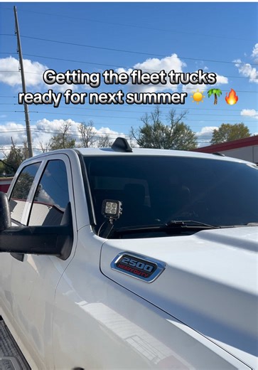 From work trucks to whole fleets — ceramic tint keeps your brand cool, sharp, and energy-efficient. 🌡️✨ #CommercialTint #FleetUpgrade#fypシ゚viral #fypシ゚viral🖤tiktok #fyp