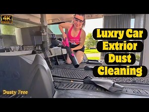 4K Cleaning Routine | Luxury Car Interior Deep Cleaning | Satisfying Car Detailing ASMR Try-On hauls
