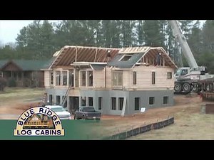 Time Lapse of a Blue Ridge Log Cabins Build