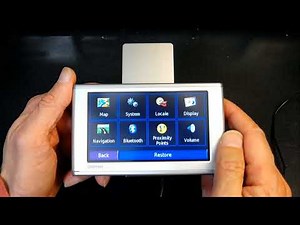 Tutorial On How to use and operate a Garmin Nuvi 650 660 670 680 GPS