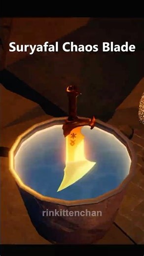 I finally made a Suryafal Chaos Sword #roblox #robloxfyp #theforge