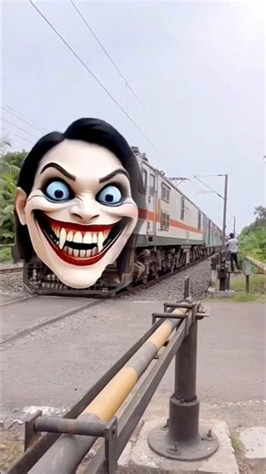 Dangerous ghost horror ￼express train ￼#train #shorts