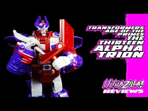 TRANSFORMERS AGE OF THE PRIMES THE THIRTEEN ALPHA TRION | Review 2553