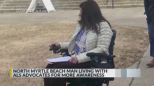 North Myrtle Beach man hopes for continued ALS awareness after death of actor Eric Dane