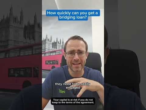 ⏱️ How fast can you really get a bridging loan?
