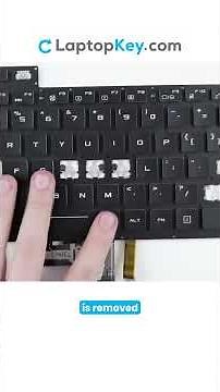 Asus Keyboard Keys Repair Installation ROG Strix GL704