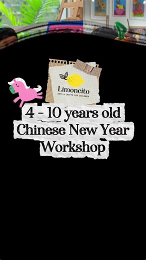 Creative Chinese New Year Art Workshop for Kids