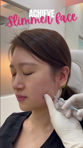 Achieve a slimmer face with Jaw BTX!