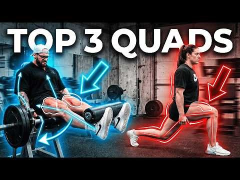 3 quadriceps exercises you absolutely must do!