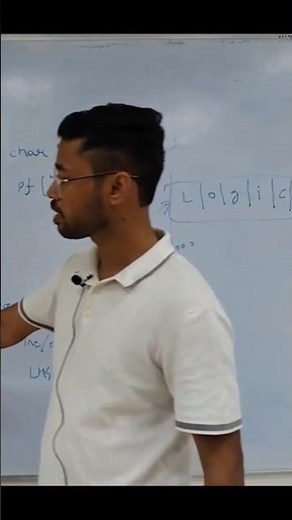 string in C with the help of pointer and char array #strings