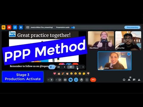 PPP Teaching Method: Presentation, Practice, Production