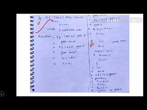 Three address code for while,for,do while and repeat until - lecture 60/ compiler design