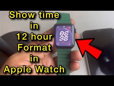How to show time in 12 hour format in Apple Watch