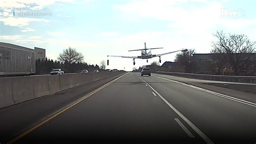 Small Plane Makes Emergency Landing on Highway