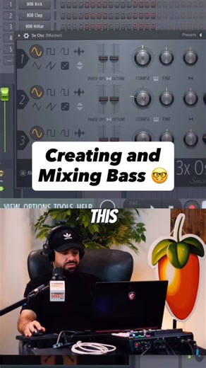 Larry Ohh | FL Studio Power User on Instagram: "Using 3xOsc and Parametric EQ 2 to create and mix sub bass in FL Studio 🔥 #flstudio25 #producertips #flstudiotips #thelarryohhshow"
