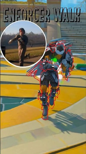 RuneScape | Enforcer Walk Animation "Rocky Balboa?" #shorts #animations #overrides