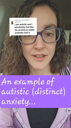 15K views · 395 reactions | An example of autistic (distinct) anxiety... aka, the type of anxiety that's a direct result of autistic brain wiring (and no other condition currently outlined in the DSM) | Sensory Stories by Nicole | Facebook