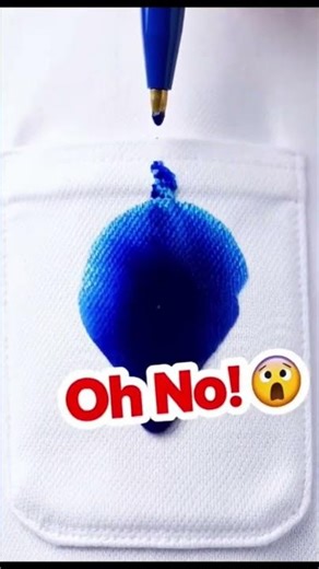 कपड़ों से स्याही का दाग गायब (The Ink Stain Eraser) #viralshort