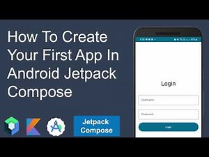 How to create an Android App Instantly with Jetpack Compose | Jetpack Compose Login Screen