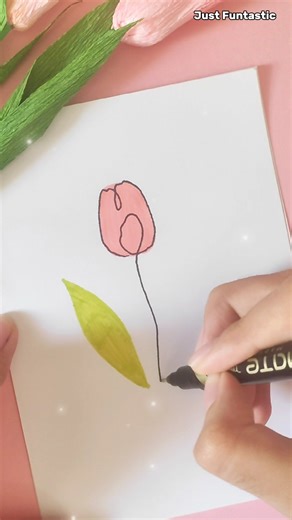 3 Easy Flower Drawing ideas 🌷| Simple Flower Drawing #drawing #flowerdrawing #art #drawingtutorial