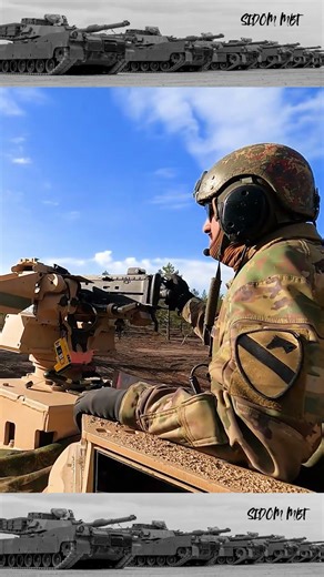 This is the M1A2 SEPV3 Abrams Main Battle Tank Crew