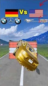 German Cars Vs American Cars stop test