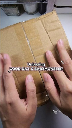 Unboxing GOOD DAY Coffee X BABYMONSTER #unboxing #babymonster #goodday