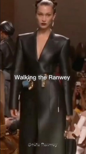 Bella Hadid — Runway Queen ✨🔥 #fashion #runway #model