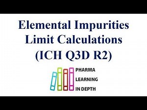 Elemental Impurities – Limit Calculations ICH Q3D R2